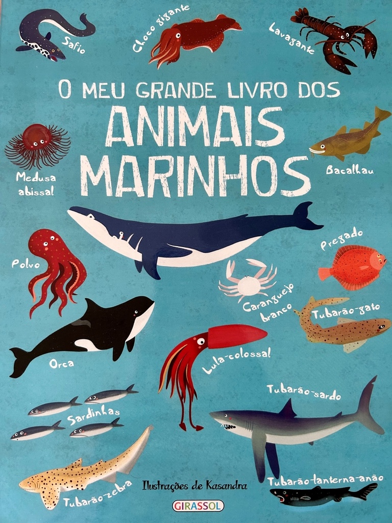 O MEU GRANDE LIVRO DOS ANIMAIS MARINHOS