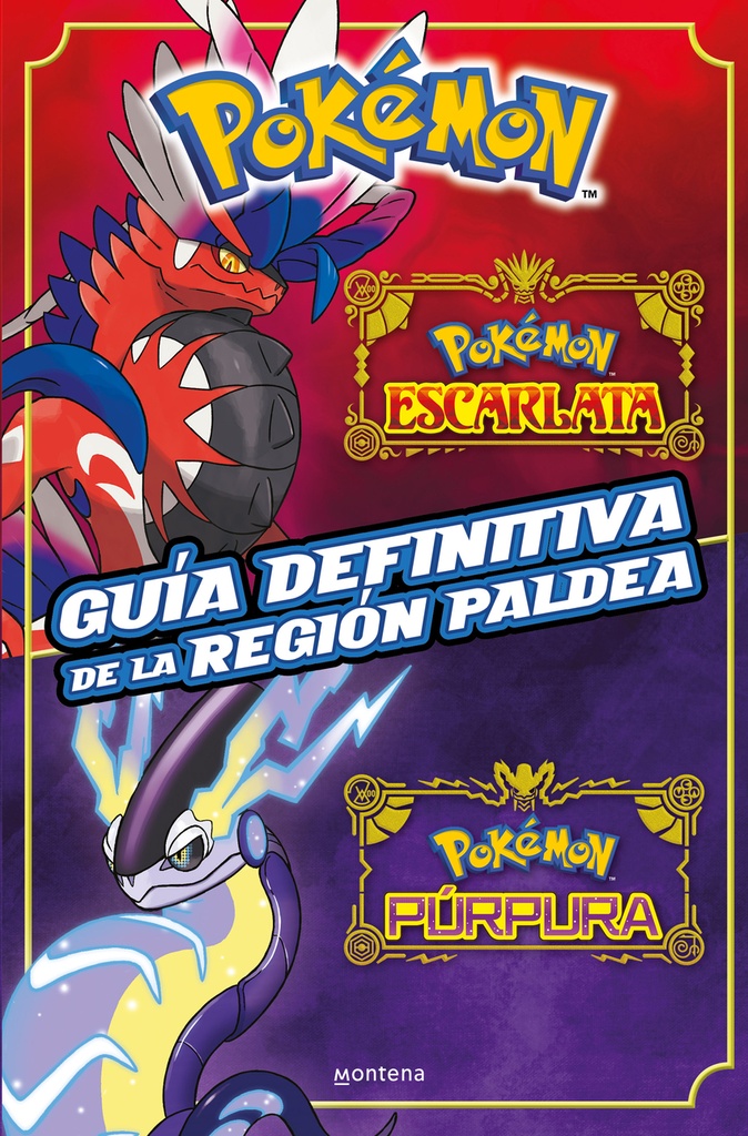 Guía definitiva de la región Paldea. Libro oficial. Pokémon Escar