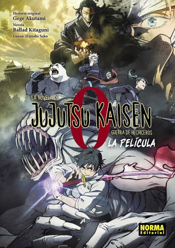 JUJUTSU KAISEN 0 (NOVELA)