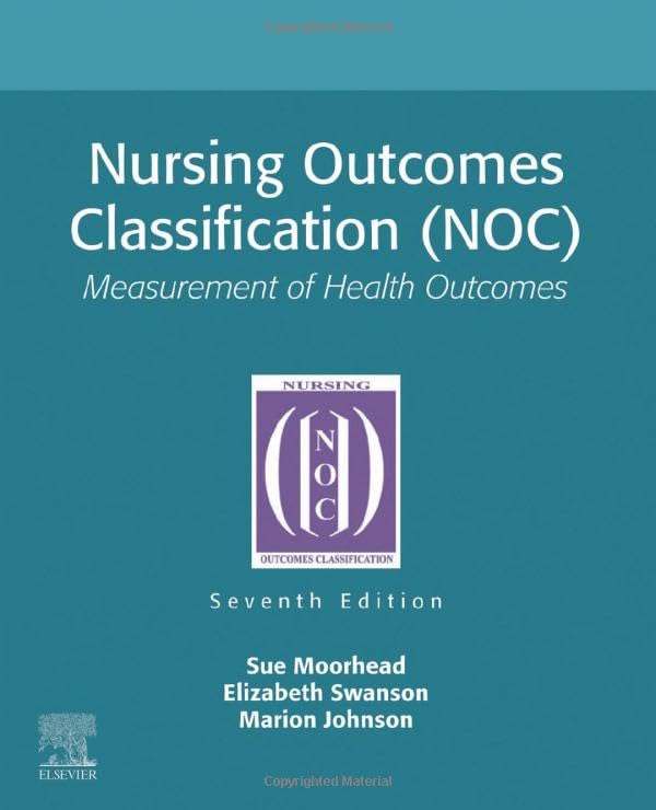 NURSING OUTCOMES CLASSIFICATION (NOC) 7TH.EDITION