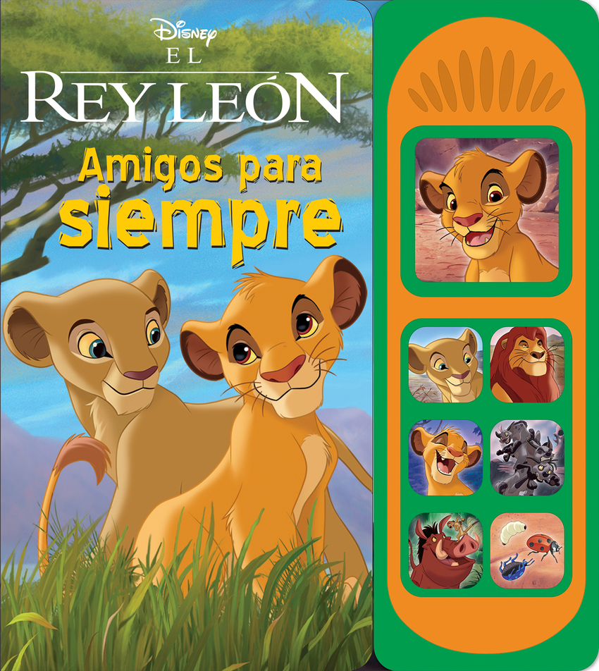 AMIGOS PARA SIEMPRE. EL REY LEÓN DISNEY. 7B LSB