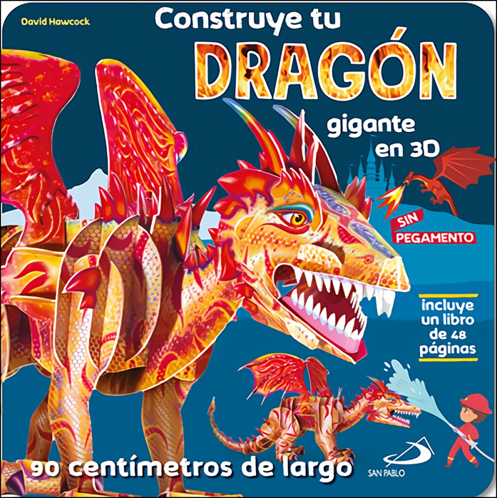 Construye tu Dragón gigante en 3D