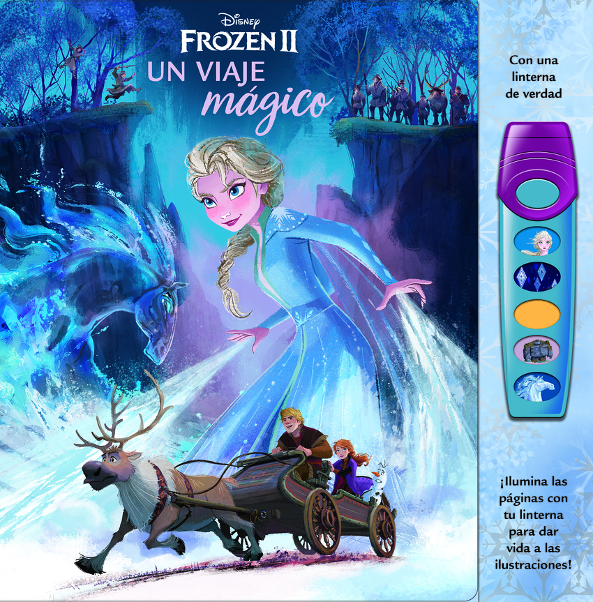 UN VIAJE MÁGICO. LIBRO CON LINTERNA FROZEN II. FAB