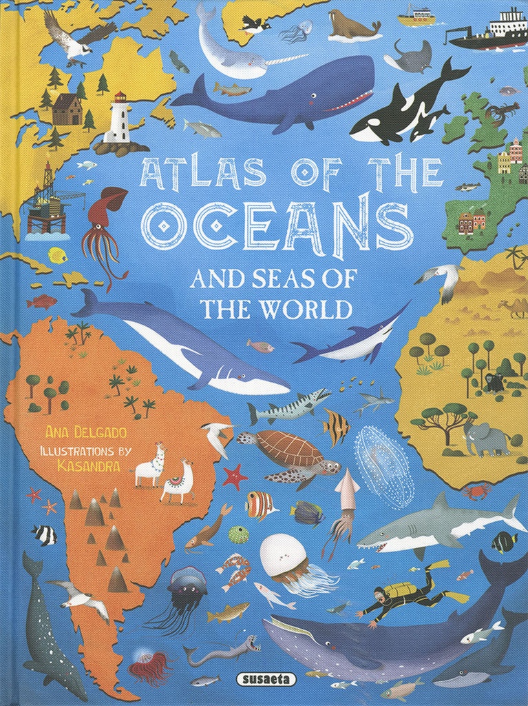 Atlas os the oceans and seas of the world