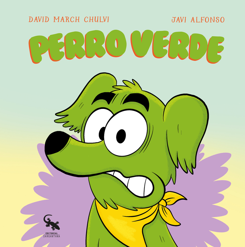 Perro verde