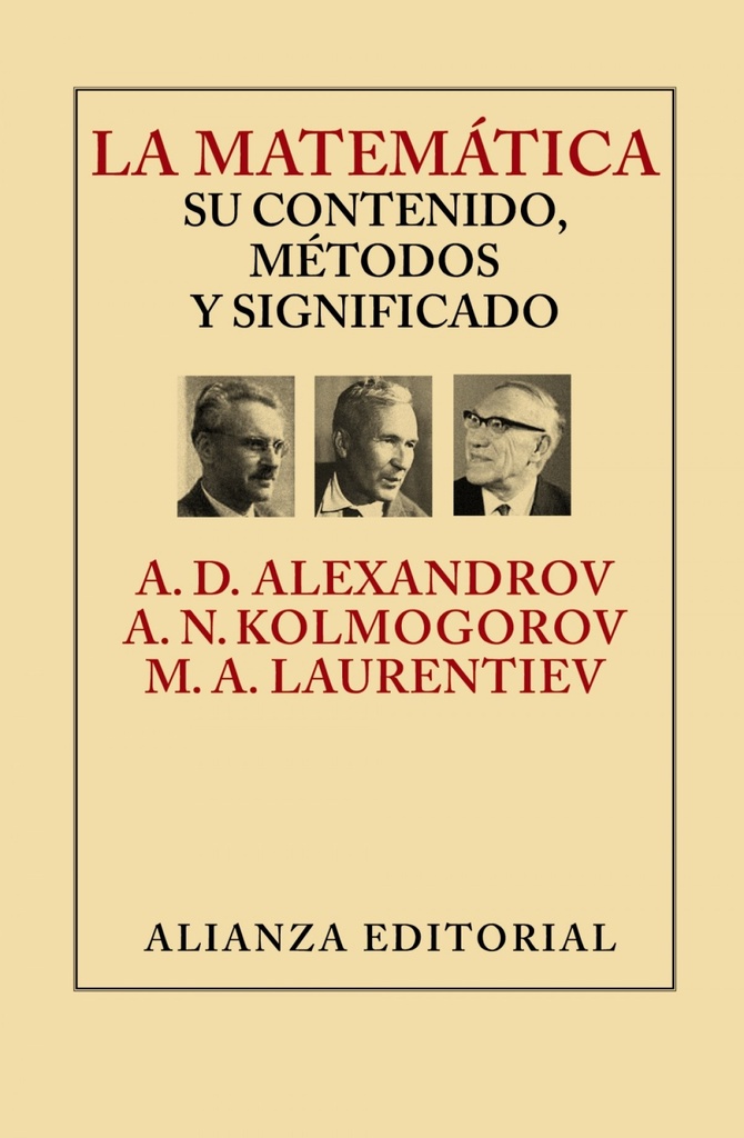 La matemática su contenido, métodos y significado