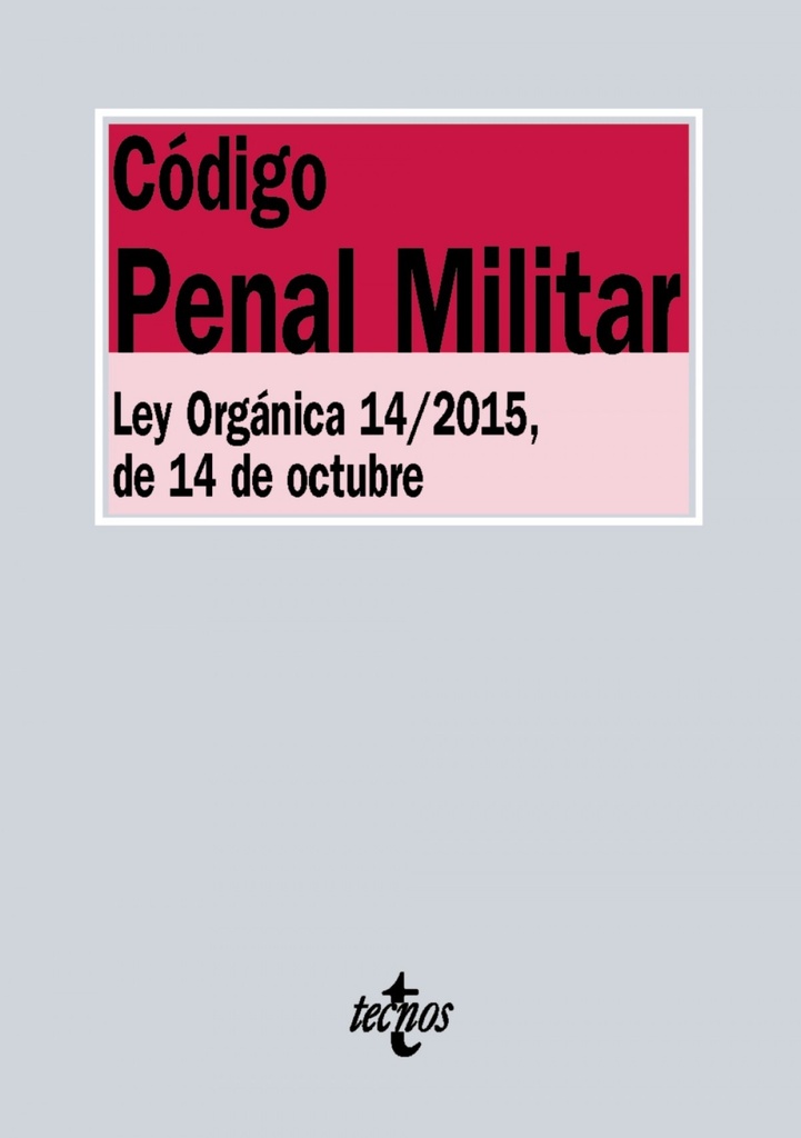 CÓDIGO PENAL MILITAR 2016