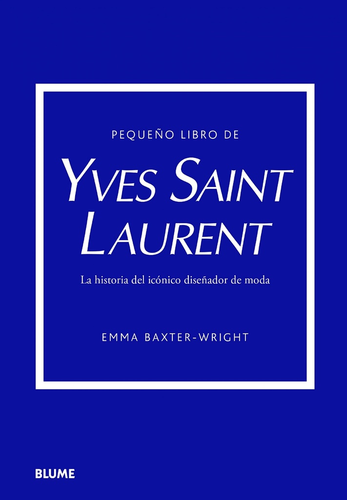 Pequeño libro de Yves Saint Laurent