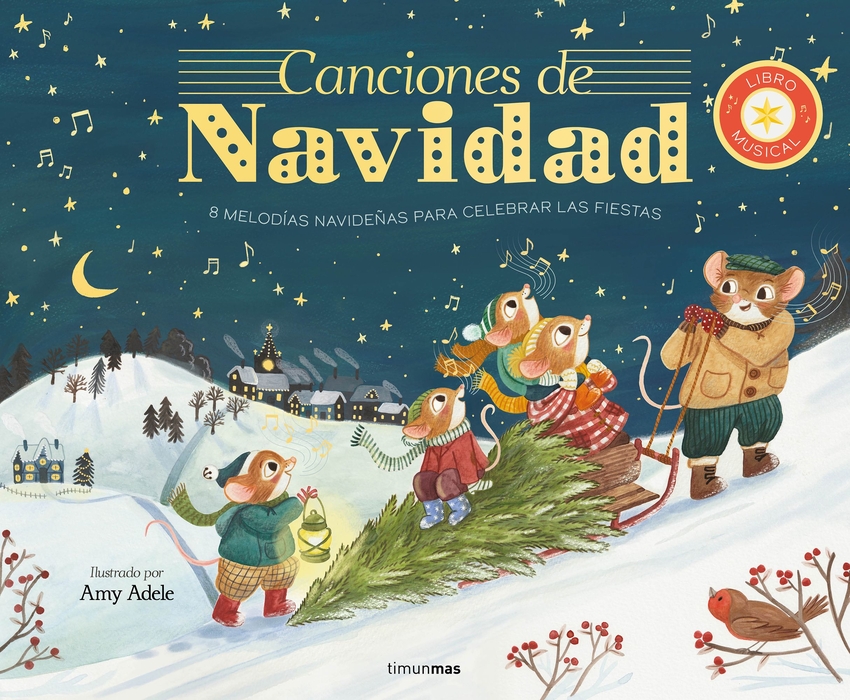 Canciones de Navidad. Libro musical