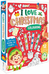 I Love Christmas Colouring