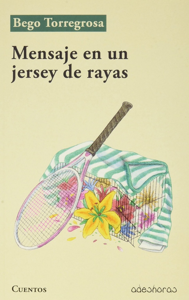 Mensaje en un jersey de rayas