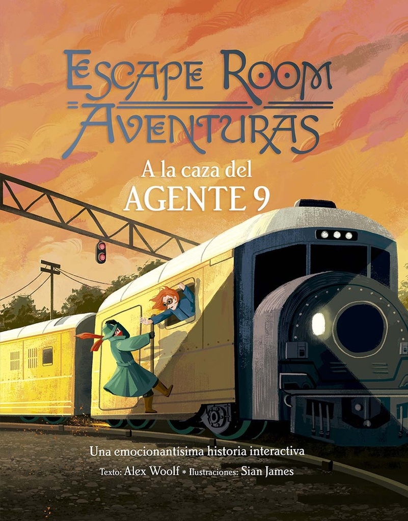 Escape room aventuras. A la caza del agente 9