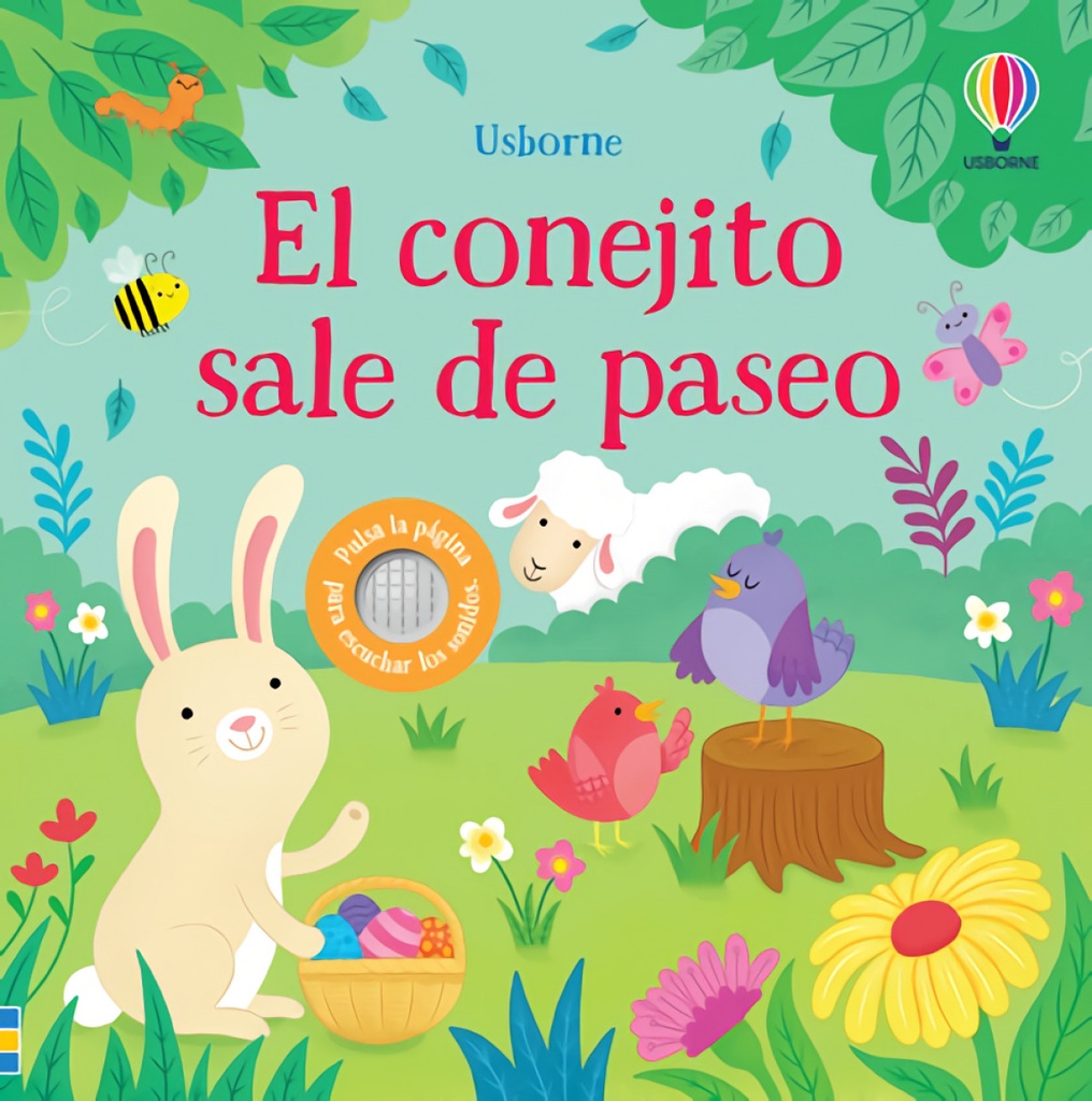 EL CONEJITO SALE DE PASEO LIBRO SONIDOS