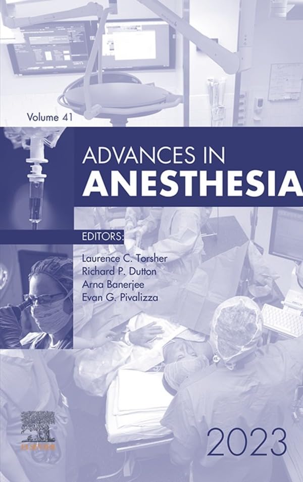 ADVANCES IN ANESTHESIA 2023 VOL.41-1