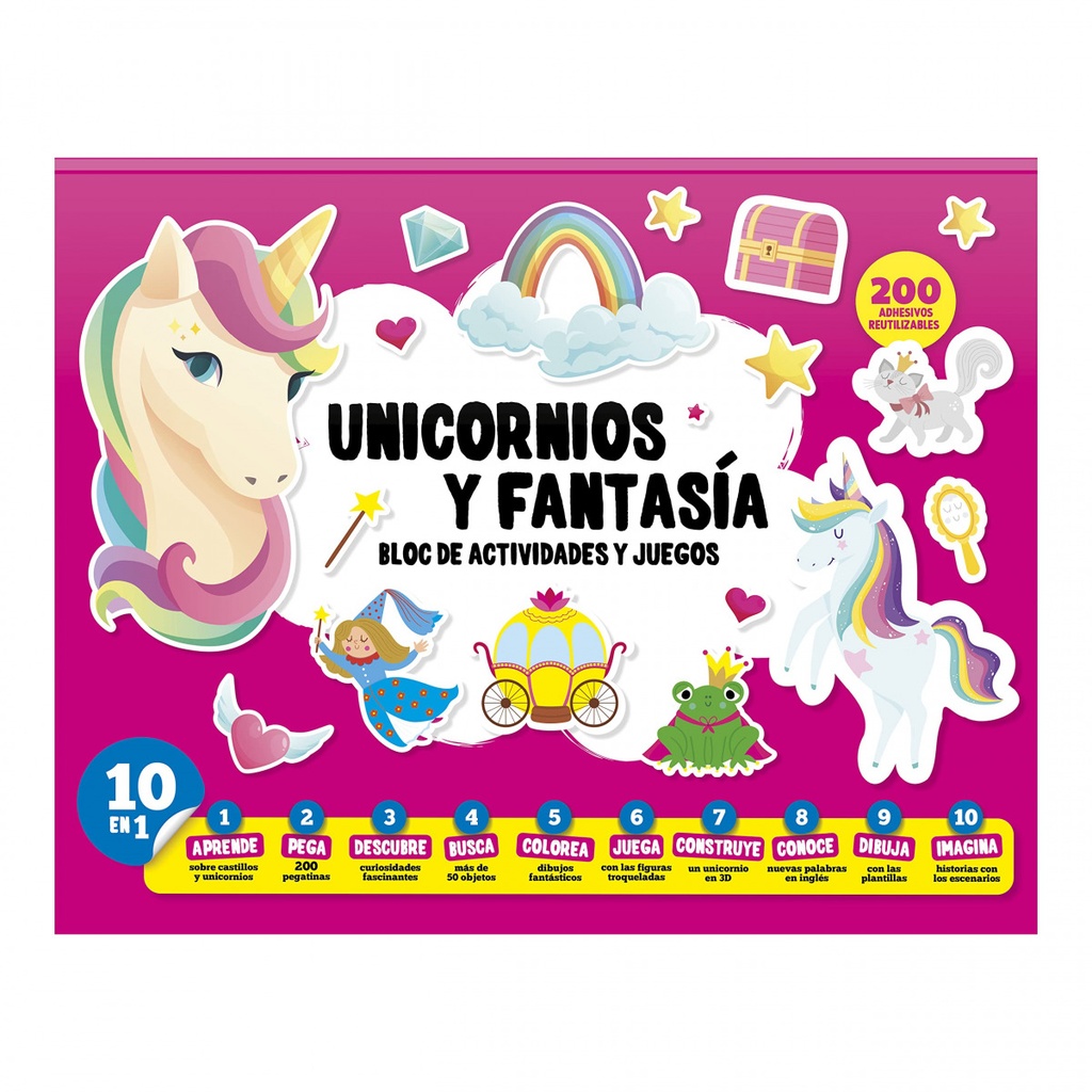 BLOC UNICORNIOS Y FANTASÍA