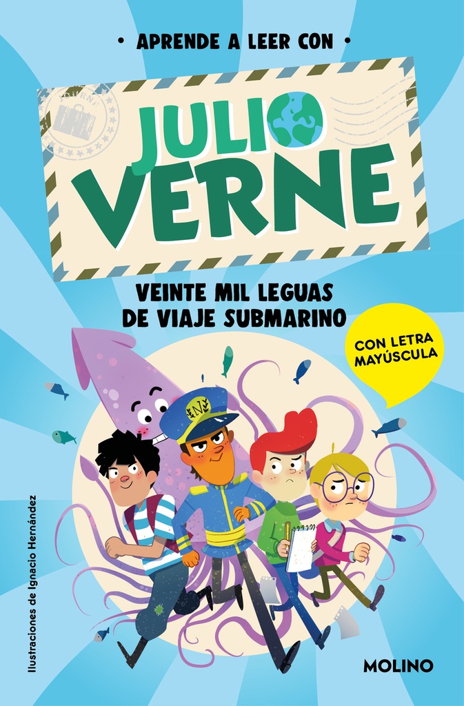 Aprende a leer con Julio Verne 3 - Veinte mil leguas de viaje submarino