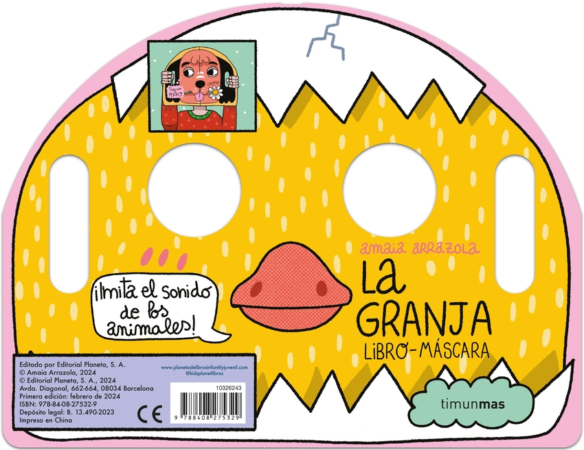 La granja. Libro-máscara