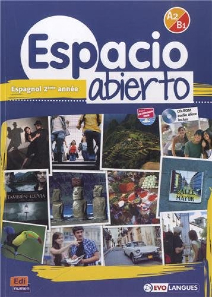 Espacio abierto A2/B1 Livre l´eleve +cd