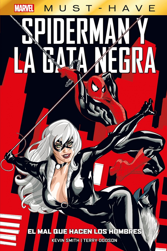 Marvel must have spiderman/la gata negra. el mal que hacen los hombres 38