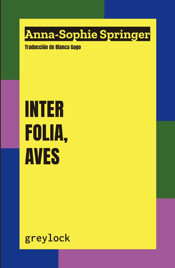 Inter folia, aves