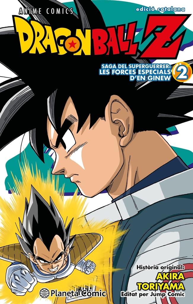 Bola de Drac Z Anime Comics Forces Especials Ginew nº 02/06