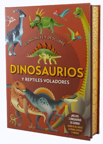 Construye y descubre dinosaurios y reptiles voladores