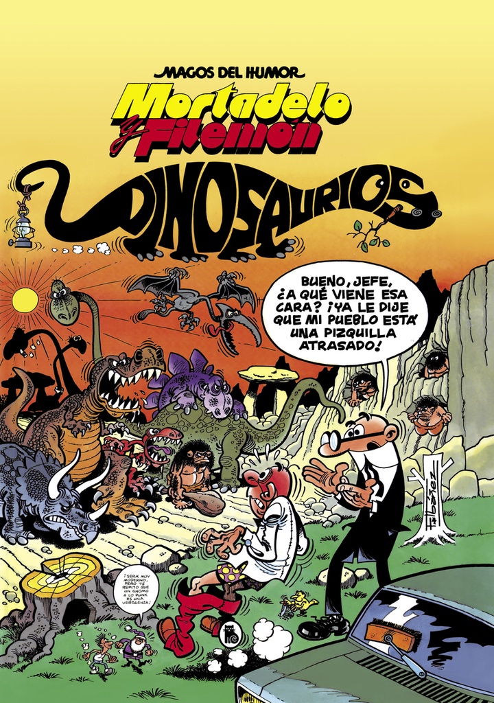 Mortadelo y Filemón. Dinosaurios (Magos del Humor)