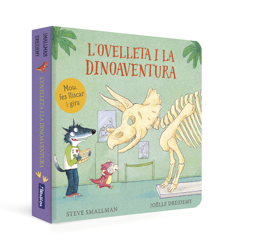 L´ovelleta i la dinoaventura (L´ovelleta que va venir a sopar. Llibre de cartró)