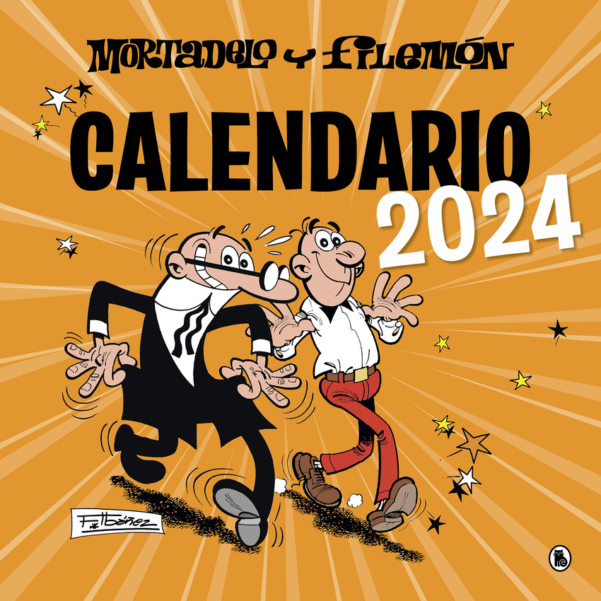 Calendario Mortadelo y Filemón 2024