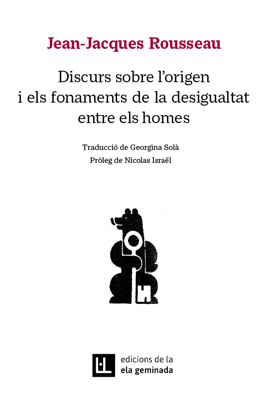 Discurs sobre l´origen i els fonaments de la desigualtat entre els homes