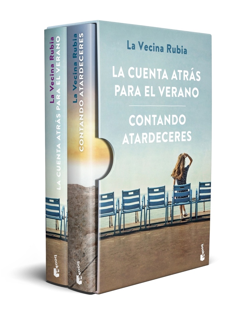 Estuche La Vecina Rubia (La cuenta atrás para el verano + Contando atardeceres)