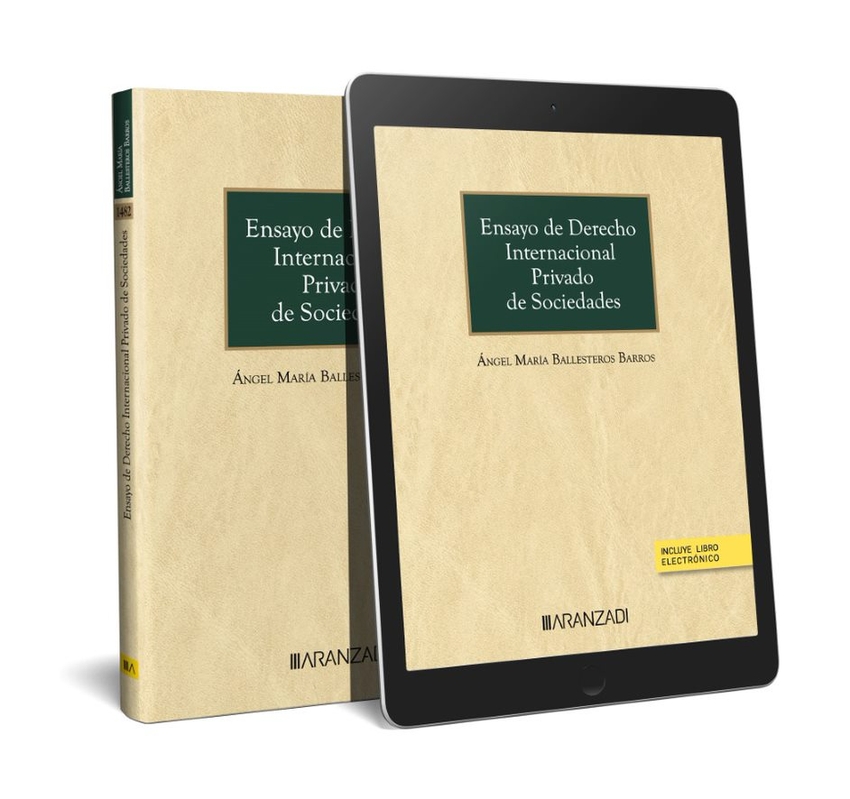 Ensayo de Derecho Internacional Privado de Sociedades (Papel + e-book)