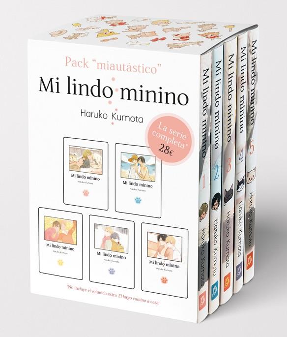 Pack Miautástico: Mi lindo minino, vol.1-5