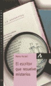 El escritor que resuelve misterios