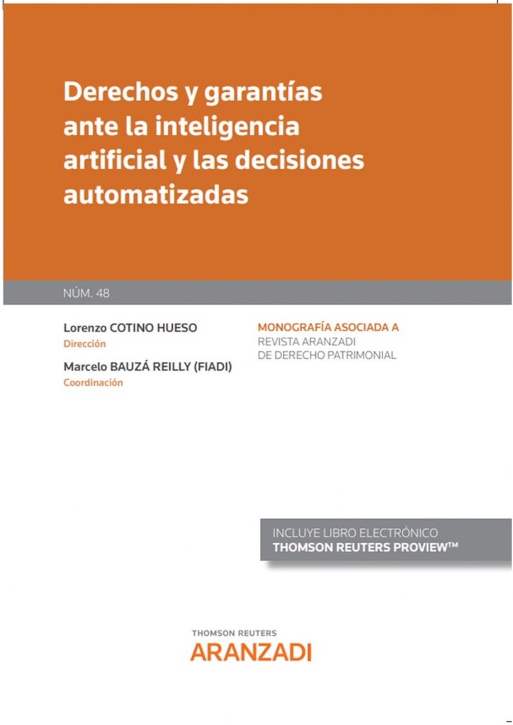 Derechos y garantías ante la inteligencia artificial y las decisiones automatizadas (Papel + e-book)