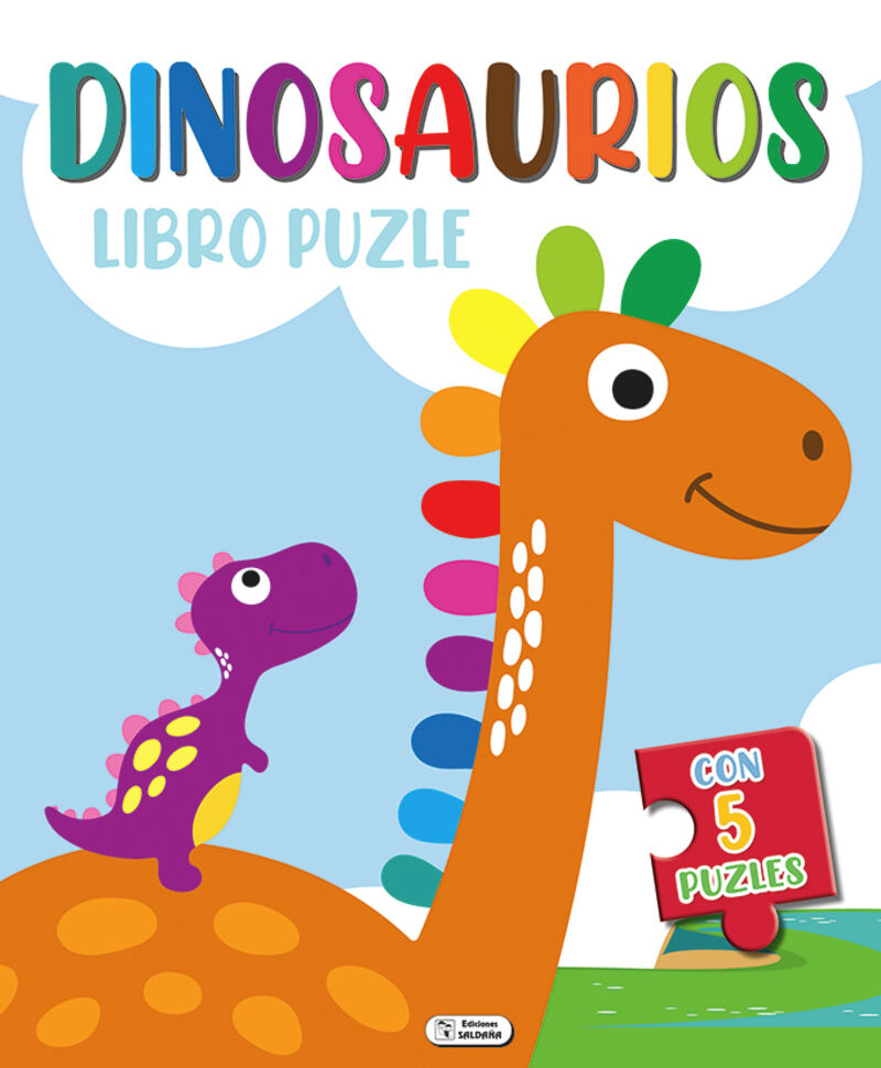 LIBRO PUZLE DINOSAURIOS