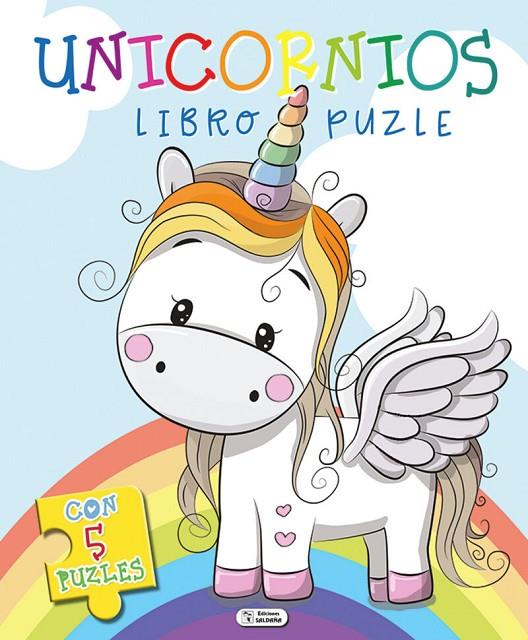 LIBRO PUZLE UNICORNIOS