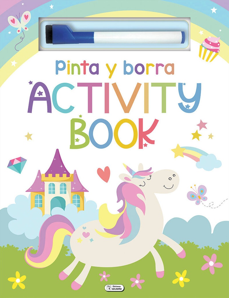 PINTA Y BORRA ACTIVITY BOOK Nº 1