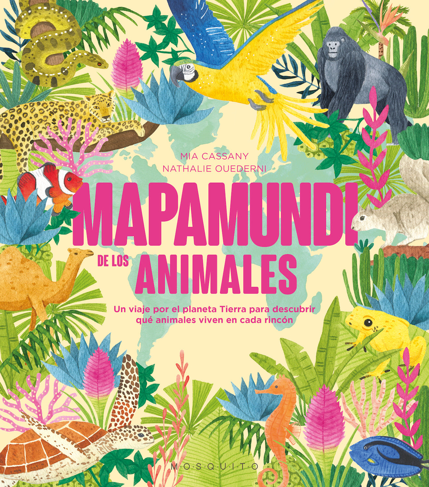 Mapamundi de los animales