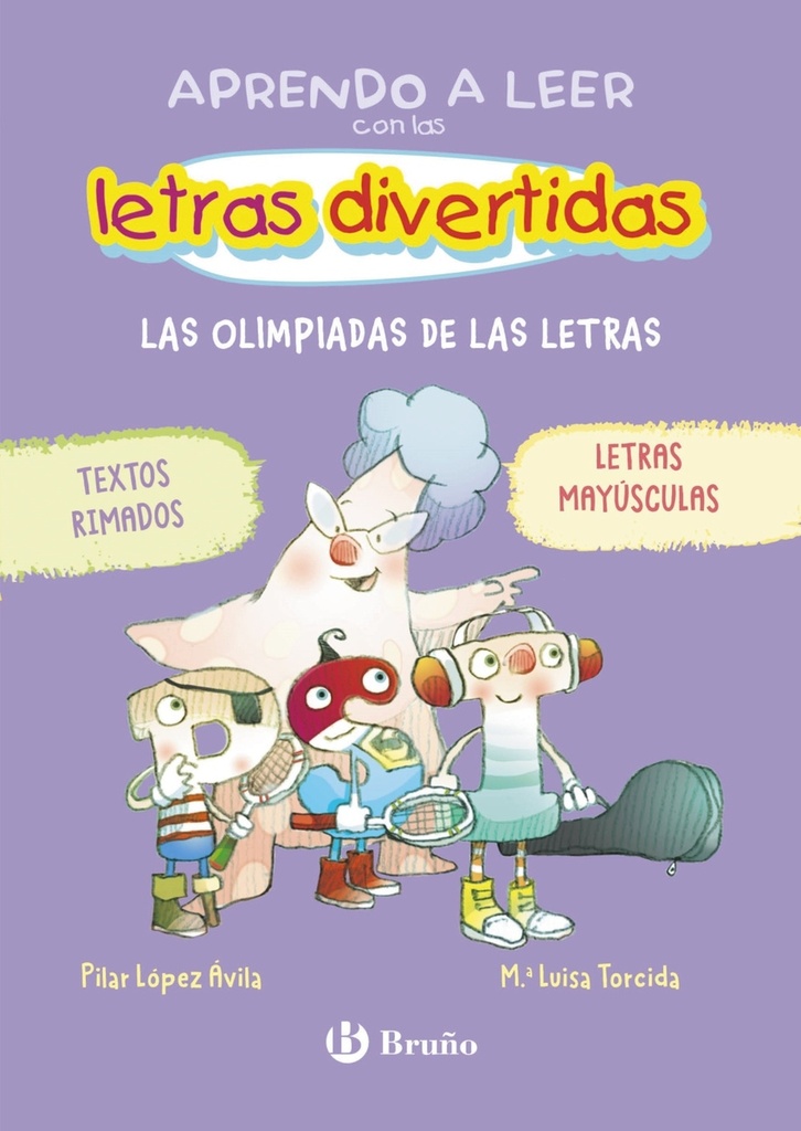 Aprendo a leer con las letras divertidas, 3. Las olimpiadas de las letras