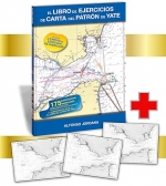 El libro de ejercicios de carta del patron de yate