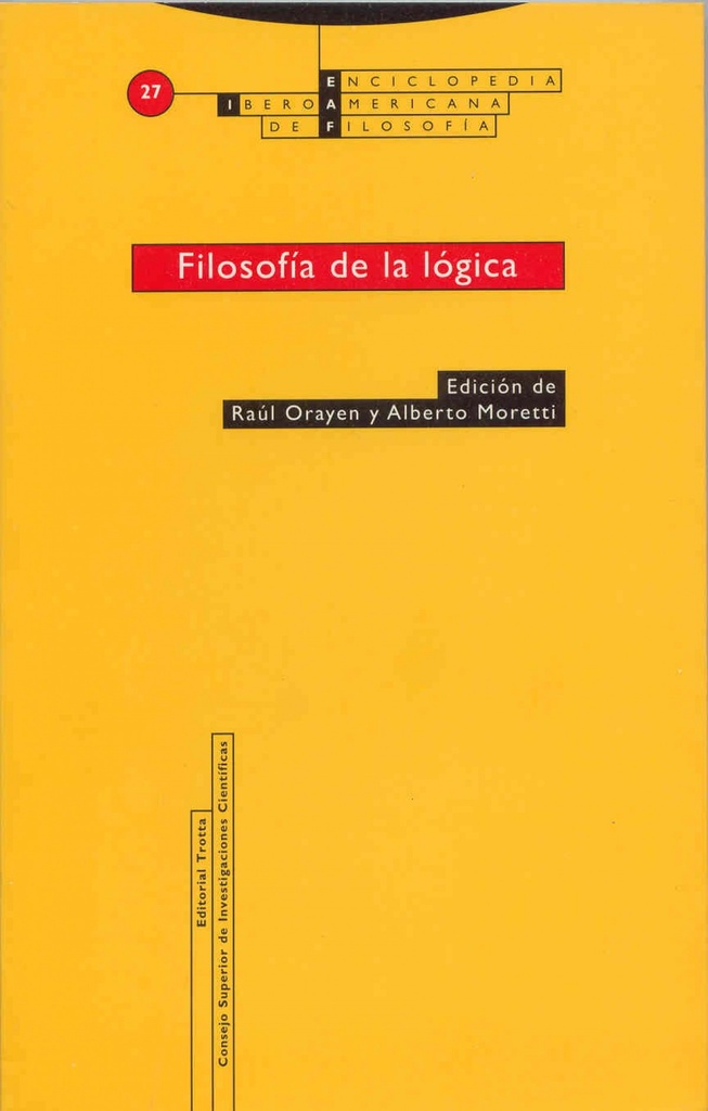 FILOSOFÍA DE LA LÓGICA