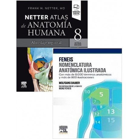 PACK NOMENCLATURA ANATOMICA ILUSTRADA 11ª ED ATLAS ANATOMIA