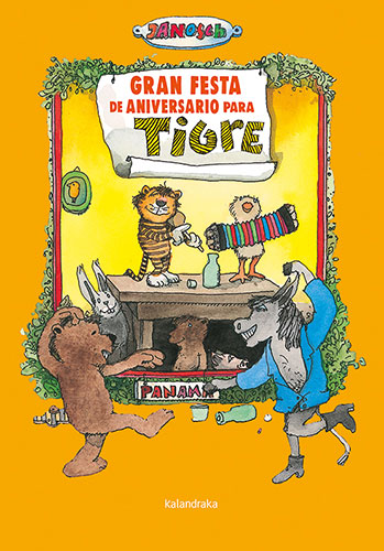 Gran festa de aniversario para tigre