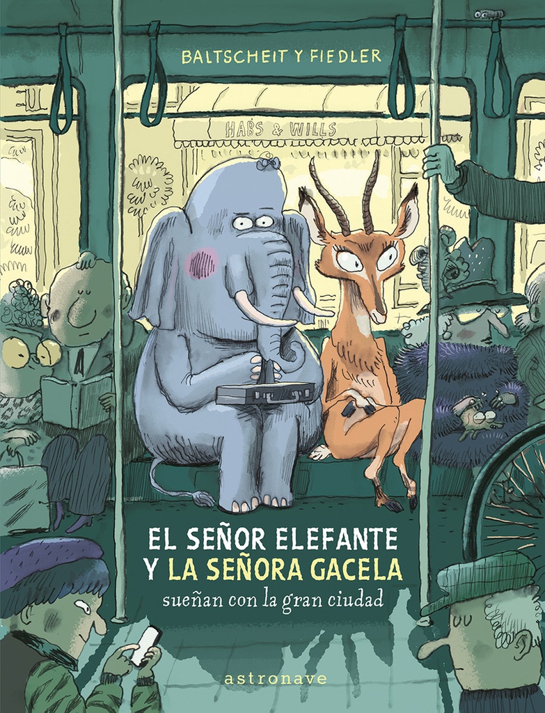 SE?OR ELEFANTE Y LA SE?ORA GACELA SUE?AN CON LA GRAN CIUDAD