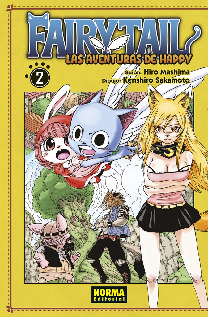 FAIRY TAIL LAS AVENTURAS DE HAPPY 02