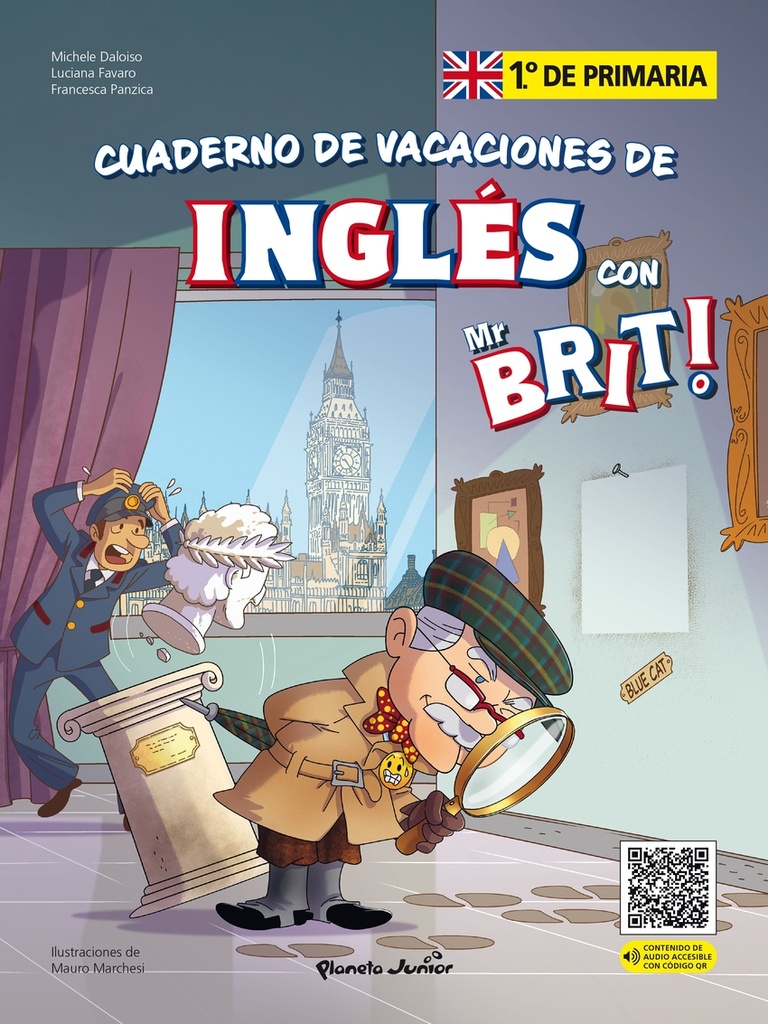 Mr. Brit. Cuaderno de vacaciones de inglés. 1.º de primaria