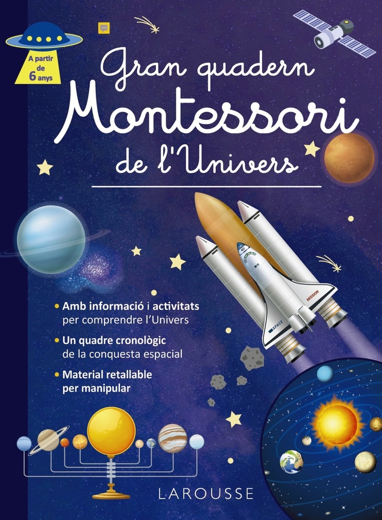 Gran quadern Montessori de l´Univers