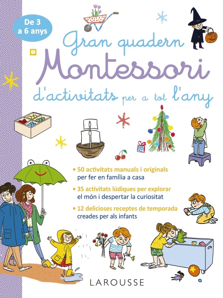 Gran quadern Montessori d´activitats per a tot l´any