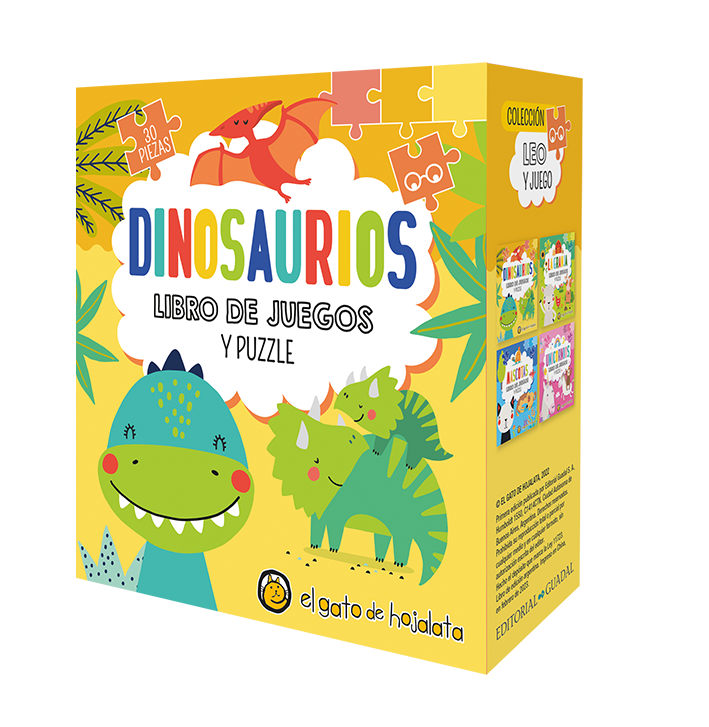 Dinosaurios (Libro+Puzzle 30 piezas)